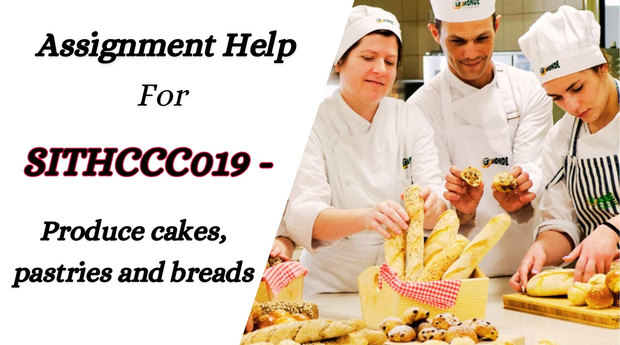 Assessment Answers for SITHCCC019 - Produce Cakes, Pastries and Breads